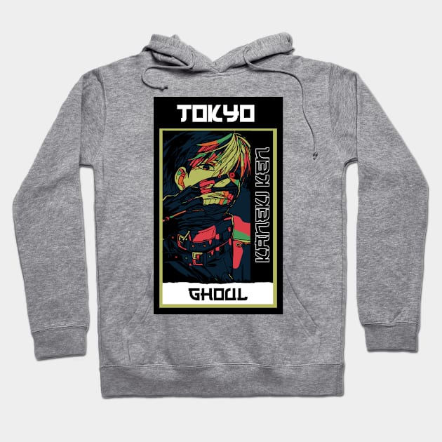 Tokyo ghoul kaneki Hoodie by FIFTY CLOTH